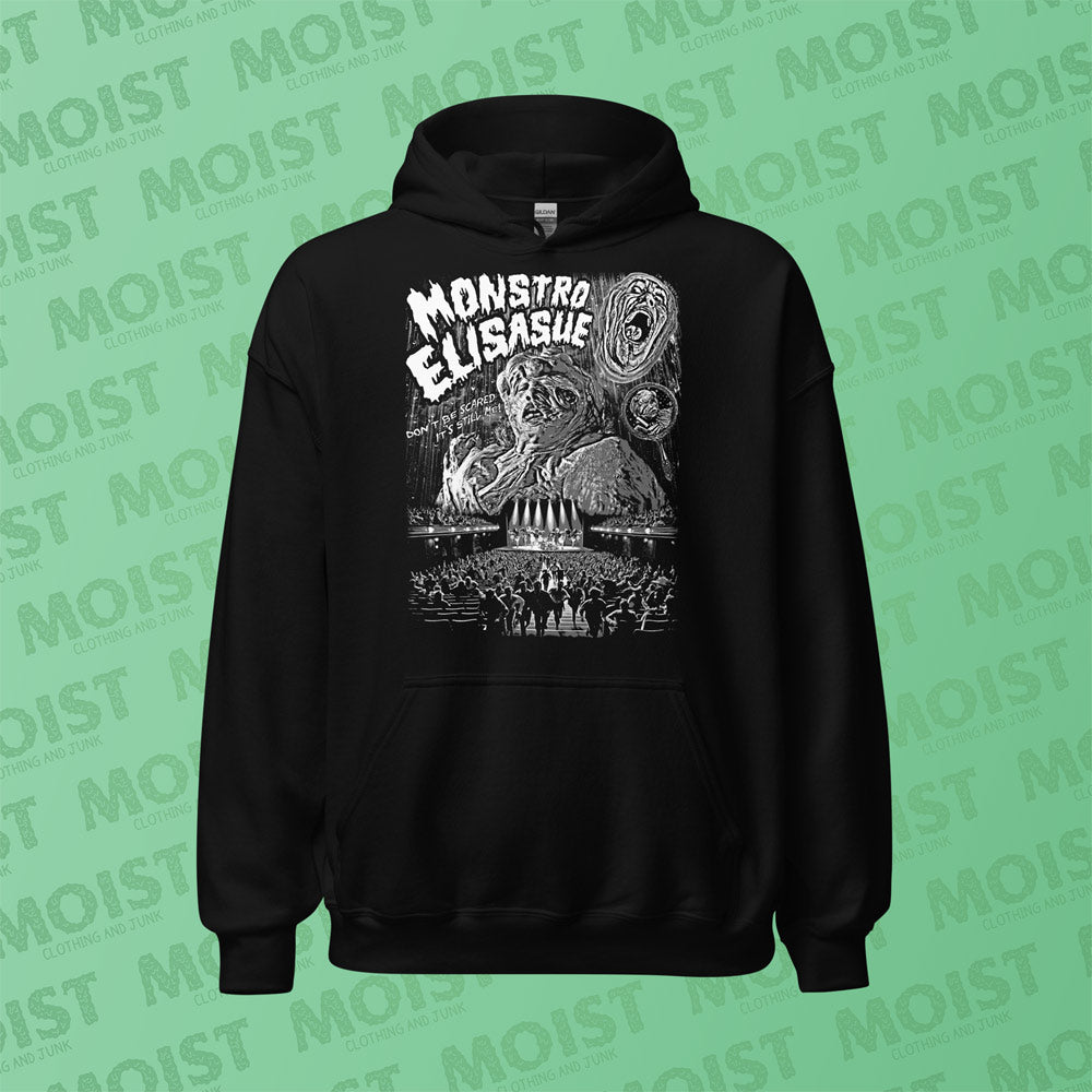 MONSTRO ELISASUE - Black and White - The Substance Movie Hoodie | Gildan